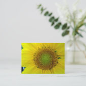 ひまわり種子、スパイラル、黄金比 エンクロージャーカード (スタンド正面)