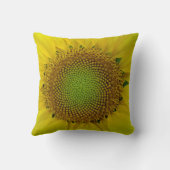 ひまわり種子、スパイラル、黄金比 クッション (裏面)