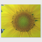 ひまわり種子、スパイラル、黄金比 ラッピングペーパー (フラット)