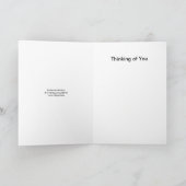 ひまわり窓のグリーティングカード カード (内部)