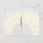 ひまわり立ち ポストカード (裏面)