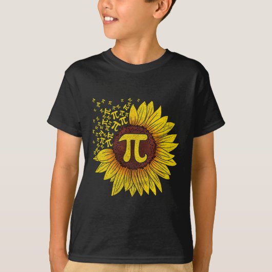 ひまわり算数おたく教師用シャツ Tシャツ (正面)