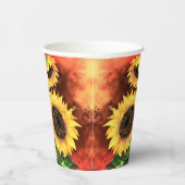 ひまわり紙カップ 紙コップ (右)