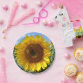 ひまわり紙プレート ペーパープレート (パーティー)