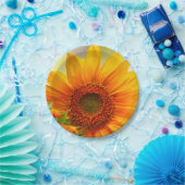 ひまわり紙プレート ペーパープレート (パーティー)