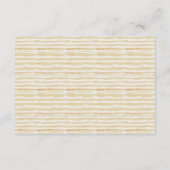 ひまわり素朴かぼちゃのフローラウェディングレセプション エンクロージャーカード (裏面)