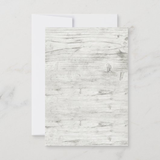 ひまわり素朴とウッドファーム結婚の感謝 サンキューカード (裏面)