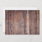 ひまわり素朴とストリングライトキンセアニェラ 招待状 (裏面)