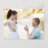 ひまわり素朴と木の農場の結婚式の日付を保存 案内ポストカード (正面)