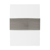 ひまわり素朴と木材フローラカントリーウェディング 招待状ベリーバンド (裏面例)