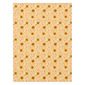 ひまわり素朴と紅葉水彩 テーブルクロス (正面)