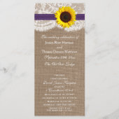 ひまわり素朴のコレクシ結婚ョン – 紫 プログラム (正面)