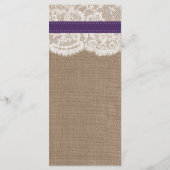 ひまわり素朴のコレクシ結婚ョン – 紫 メニュー (裏面)