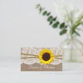 ひまわり素朴のコレクシ結婚ョンWebサイト エンクロージャーカード (スタンド正面)