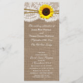 ひまわり素朴のコレク結婚ションプログラム プログラム (正面)