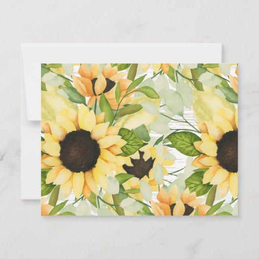 ひまわり素朴の動きのお知らせ 招待状 (裏面)