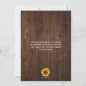 ひまわり素朴の卒業写真の発表 案内状 (裏面)