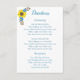 ひまわり素朴の向き エンクロージャーカード