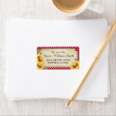 ひまわり素朴の国のピクチ結婚ックのラベル ラベル (インサイチュ)