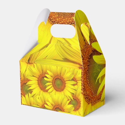 ひまわり素朴の国フローラサマーイエロー フェイバーボックス (裏面サイド)
