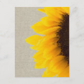 ひまわり素朴の宿結婚泊カード エンクロージャーカード (裏面)