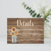 ひまわり素朴の木の国詳細情報 エンクロージャーカード (スタンド正面)