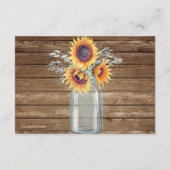 ひまわり素朴の木の国詳細情報 エンクロージャーカード (裏面)