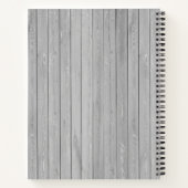 ひまわり素朴の木 |おばあちゃんのモノグラム料理本 ノートブック (裏面)