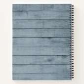 ひまわり素朴の木 |おばあちゃんのモノグラム料理本 ノートブック (裏面)