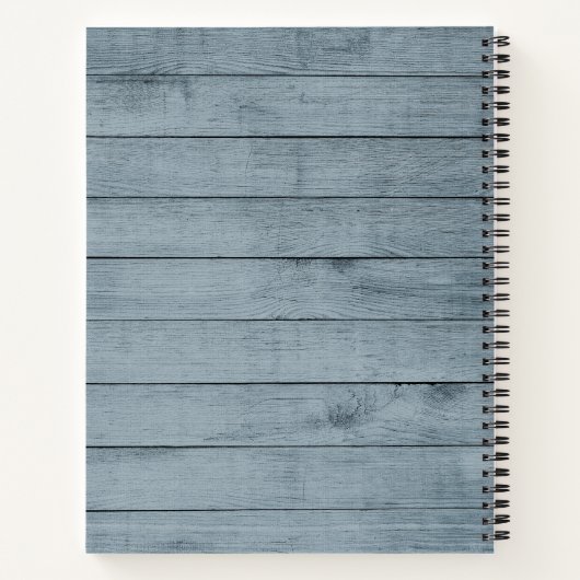 ひまわり素朴の木 |おばあちゃんのモノグラム料理本 ノートブック (裏面)