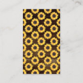 ひまわり素朴の本ベビーニュートラルベビーシャワーEn エンクロージャーカード (裏面)