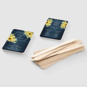 ひまわり素朴の緑結婚草の扇動計画 ハンドファン (組立なし)