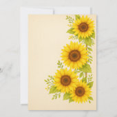 ひまわり素朴は日付カードを保存 (裏面)