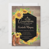 ひまわり素朴ウッドキンチェニェラ 招待状 (正面)
