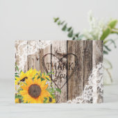 ひまわり素朴サンキューカード サンキューカード (スタンド正面)