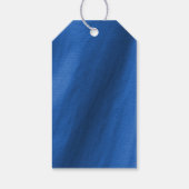 ひまわり素朴ストリングライツネイビー結婚式の引き出物 ギフトタグ (裏面)