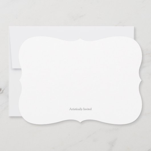 ひまわり素朴デニムブライダルシャワー招待状 招待状 (裏面)