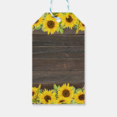 ひまわり素朴ハイランドカウキュウサンキュービター ギフトタグ (裏面)