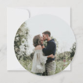 ひまわり素朴バラ写真結婚式の日付保存 (裏面)