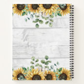 ひまわり素朴バーンウッドカントリーレシピブック ノートブック (裏面)