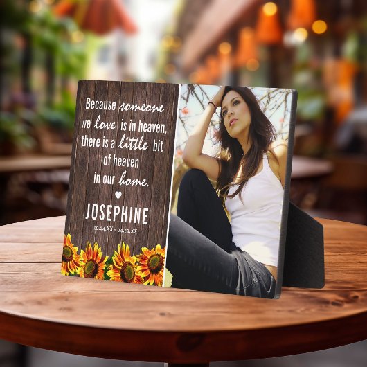 ひまわり素朴ファミリー記念 |写真保存 フォトプラーク