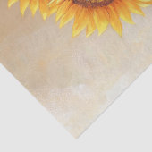 ひまわり素朴フラワーズバーラップメイソンJARデコップページ 薄葉紙 (詳細)