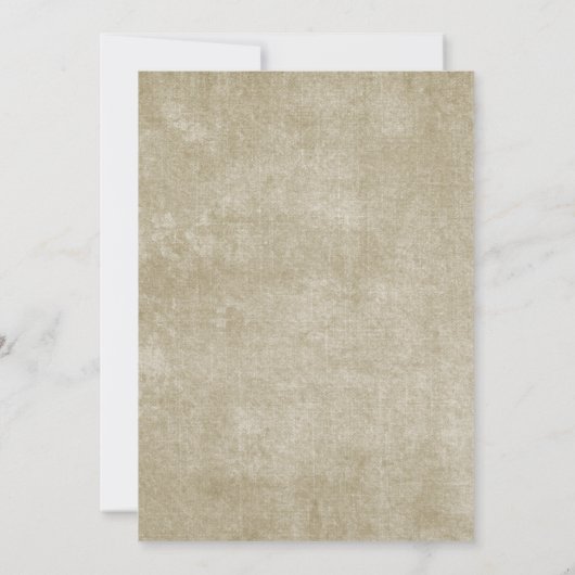 ひまわり素朴フローラ幾何結婚の 招待状 (裏面)