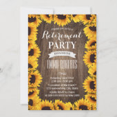 ひまわり素朴フローラ額定年パーティー 招待状 (正面)