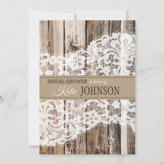 ひまわり素朴ブライダルシャワー 招待状 (裏面)