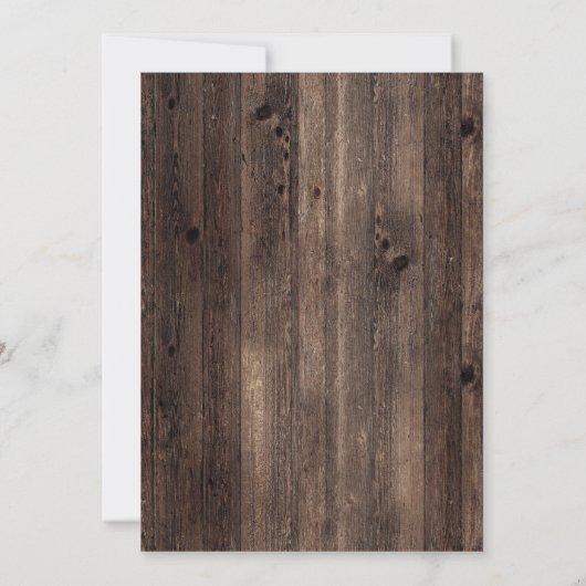 ひまわり素朴ブルーバラブーツ30th誕生日 招待状 (裏面)