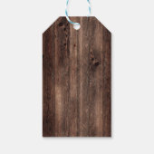 ひまわり素朴ブルーバラブーツSweet 16 ギフトタグ (裏面)