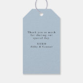 ひまわり素朴ブーケ水彩色 ギフトタグ (裏面)