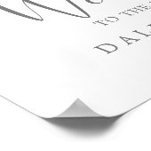 ひまわり素朴ユーカリ結婚の歓迎 ポスター (角)