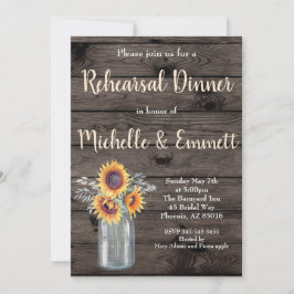 ひまわり素朴国フローラリハーサルディナー 招待状